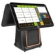 thumbnail image 1 of Sistema POS todo en uno Qian QOS-A09TC-02 Pantalla dual de 15.6” (Monitor Táctil + Pantalla), impresora térmica 80mm velocidad de 100mm/s corte automatico, escaner de código de barras 1D y 2D, 1 of 8