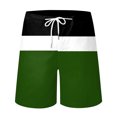 thumbnail image 3 of Vedolay Casual Short Sets For Men Mens 2 Piece Outfits Casual Tracksuit Shorts Summer Oversize Short Sleeve Sport Set,Green XXL, 3 of 5