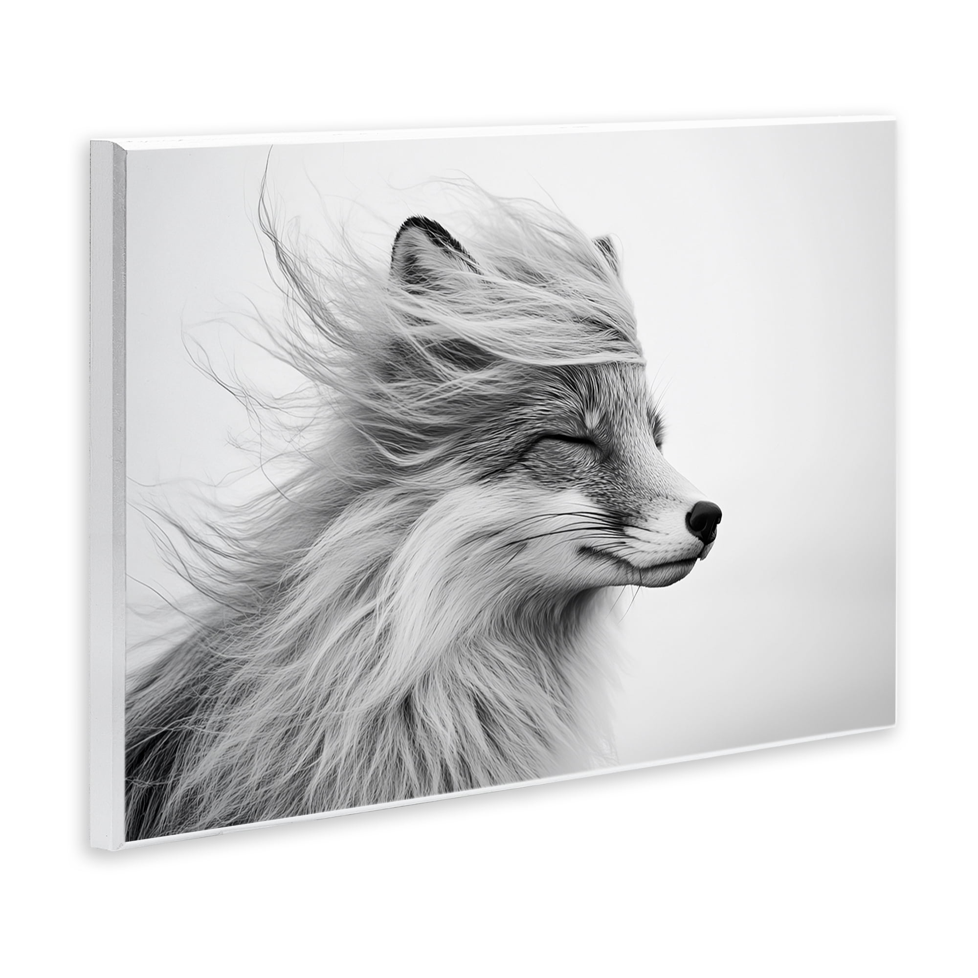 Stupell Industries Easy Breezy Fox Wall Plaque Art, design by Tina LeCour