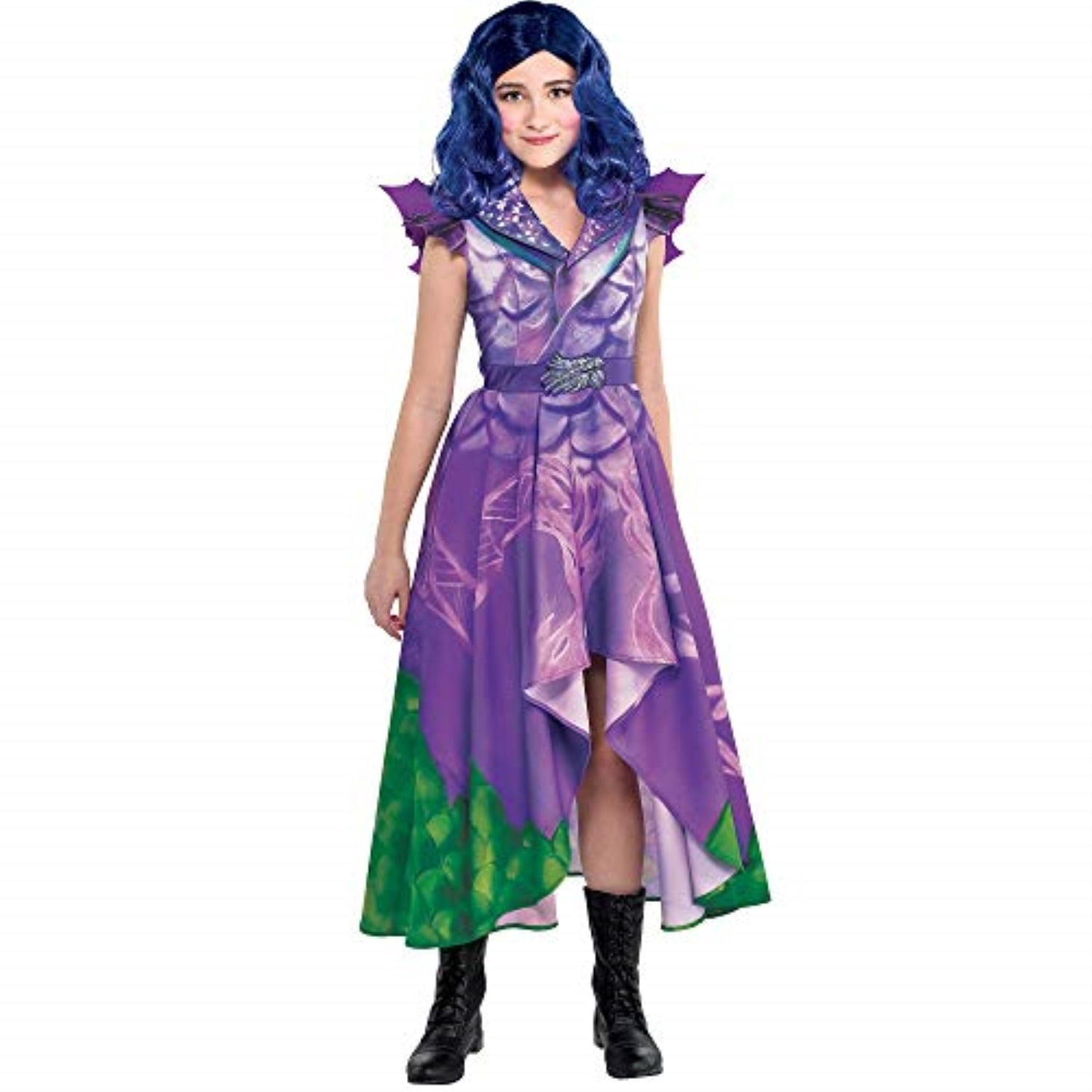 descendants mal costume costumes dragon purple wings child halloween features children walmart partycity evie suit wow auradon prep zoom