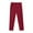 Burgundy, variant on ZACPNCV Boys Flat Front Twill Chino Pants Plaid Stretch Slim Fit School Uniforms with Zipper Dark Gray 5-6 Years
