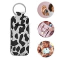 thumbnail image 3 of Unique Bargains Lipstick and Perfume Cover Handbag Charm Colorful 1 Pc Black White, 3 of 5