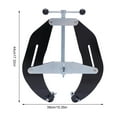 thumbnail image 2 of Heavy Duty Pipe Clamp Ultra Clamp For Alignment (5-12") fast sale, 2 of 10