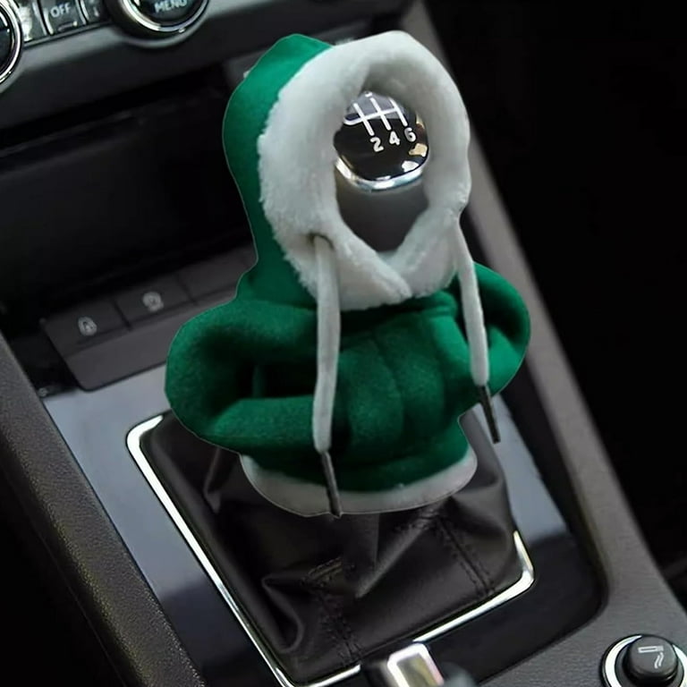 Christmas Gear Shift Cover, Universal Shift Hoodie Cover, Funny Sweater for  Gear Shift, Car Shifter Stick Protector Decoration 