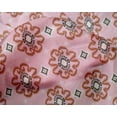 thumbnail image 4 of oneOone Silk Tabby Fabric Diamond & Swirl Ikat Printed Craft Fabric BTY 42 Inch Wide, 4 of 4