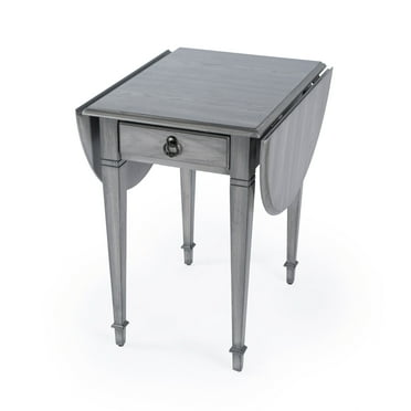 Butler Specialty Glenview Powder Gray Wood Pembroke Table