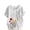 White, variant on Womens Tops Summer Spring Short Sleeve T Shirts Blouse Outfits Beach Vacation Clothes Cute Tops Going Out Tops For Women