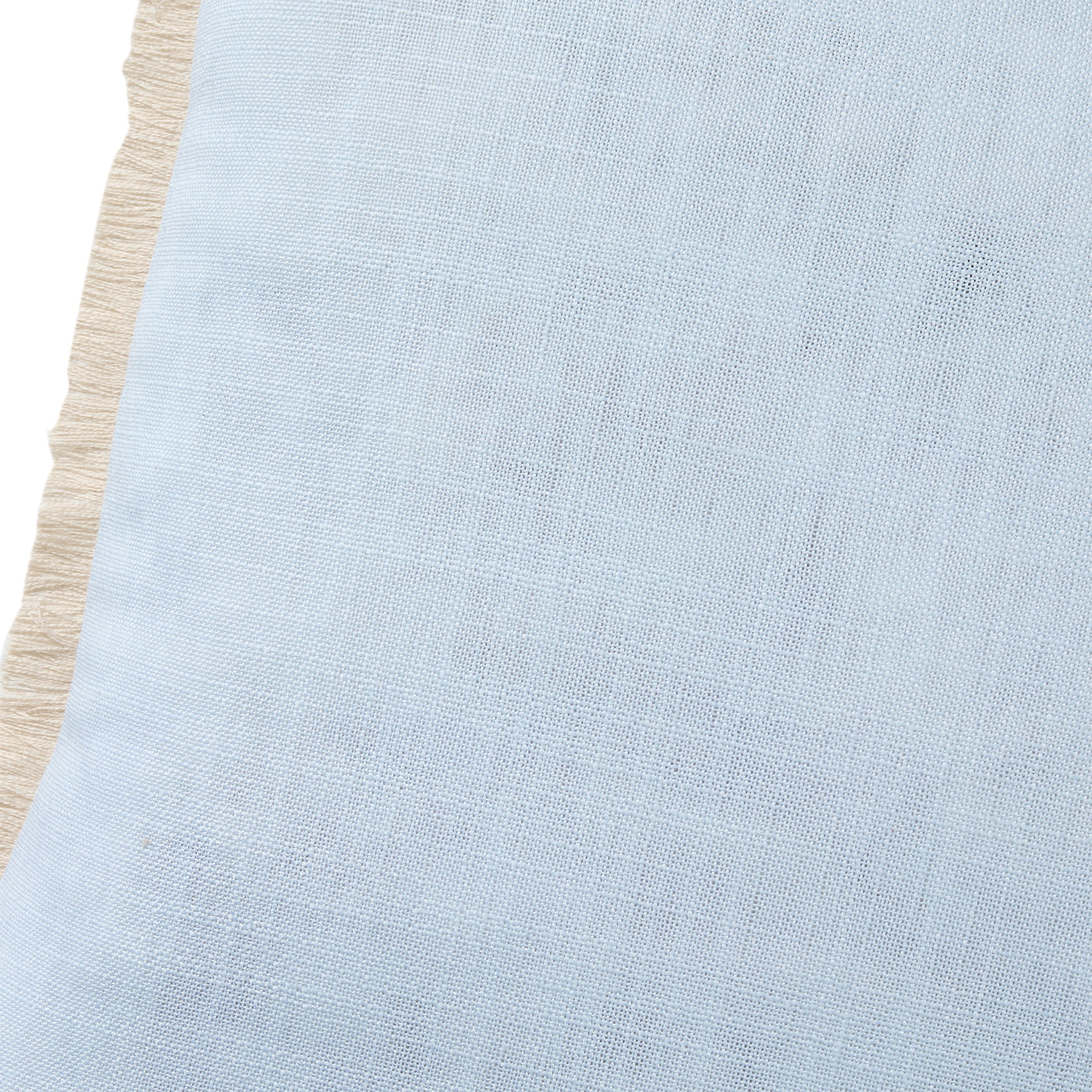 My Texas House Blue Fringe 18" x 18" Outdoor Pillow