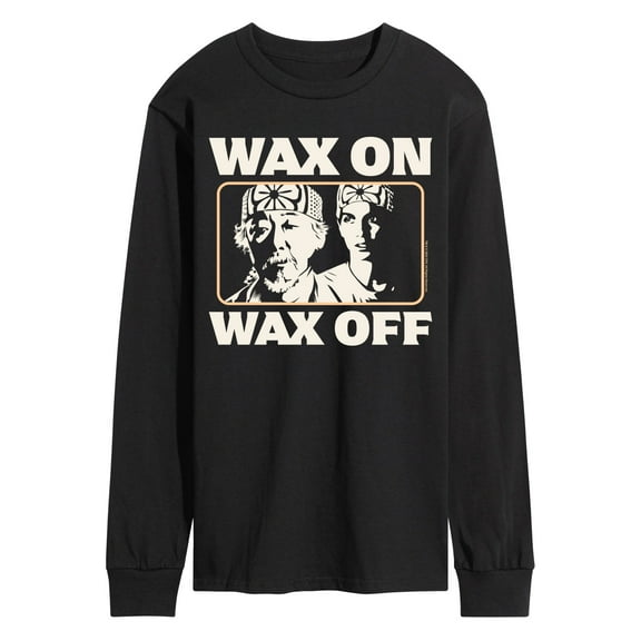 The Karate Kid - Wax On Wax Off - Men's Long Sleeve Graphic T-Shirt