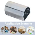 thumbnail image 4 of OULII Pegboard Accessories Metal Pen Holding Organizer 1Pcs Assorted Color Garage Tool Storage 12.0x7.2x6.5in, 4 of 8