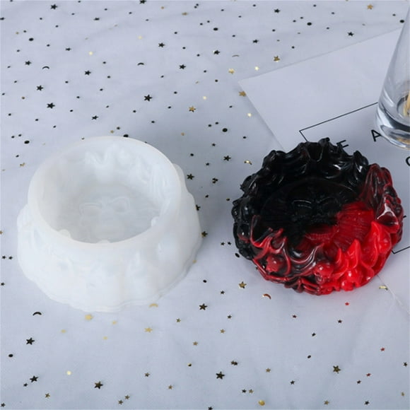 Mefallenssiah Diy Crystal Epoxy Ashtray New Skull Ashtray Home Diy Maker