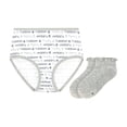 thumbnail image 6 of Wonder Nation Girls Cotton Underwear & Socks Bundle, 14-Pack, Sizes 4-16, 6 of 17