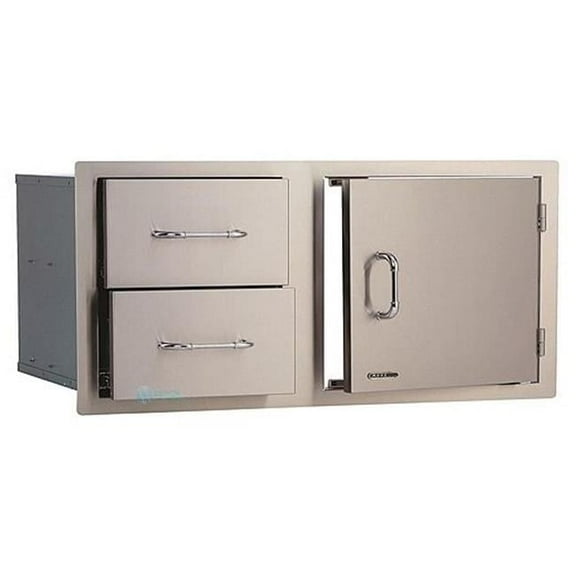 Bull - Door/Drawer Combo 38", Soft Closing, Enclosed Drawer, Double Walled System