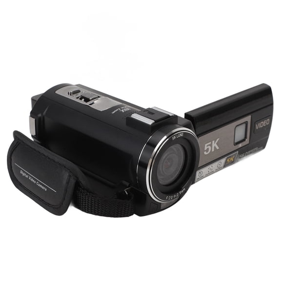 Videocámara Con Cámara De Vídeo 5K, Videocámara Antivibración 5K Wifi Con Visión Nocturna Por Infrarrojos Para Fotografía