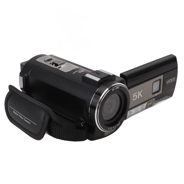 Videocámara Con Cámara De Vídeo 5K, Videocámara Antivibración 5K Wifi Con Visión Nocturna Por Infrarrojos Para Fotografía