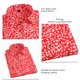 thumbnail image 3 of Camisa de hombre con cuello vuelto, camisa de corte informal de moda de manga larga con estampado para ir de compras, 3 of 4