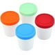 thumbnail image 1 of Cubos de helado reutilizables, cubos de comida para congelador, cuencos de yogur caseros, tazas de postre DIY, 1 of 6