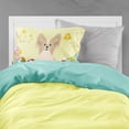 thumbnail image 2 of Carolines Treasures BB6077PILLOWCASE Easter Eggs Papillon Sable White Fabric Standard Pillowcase Standard multicolor, 2 of 2