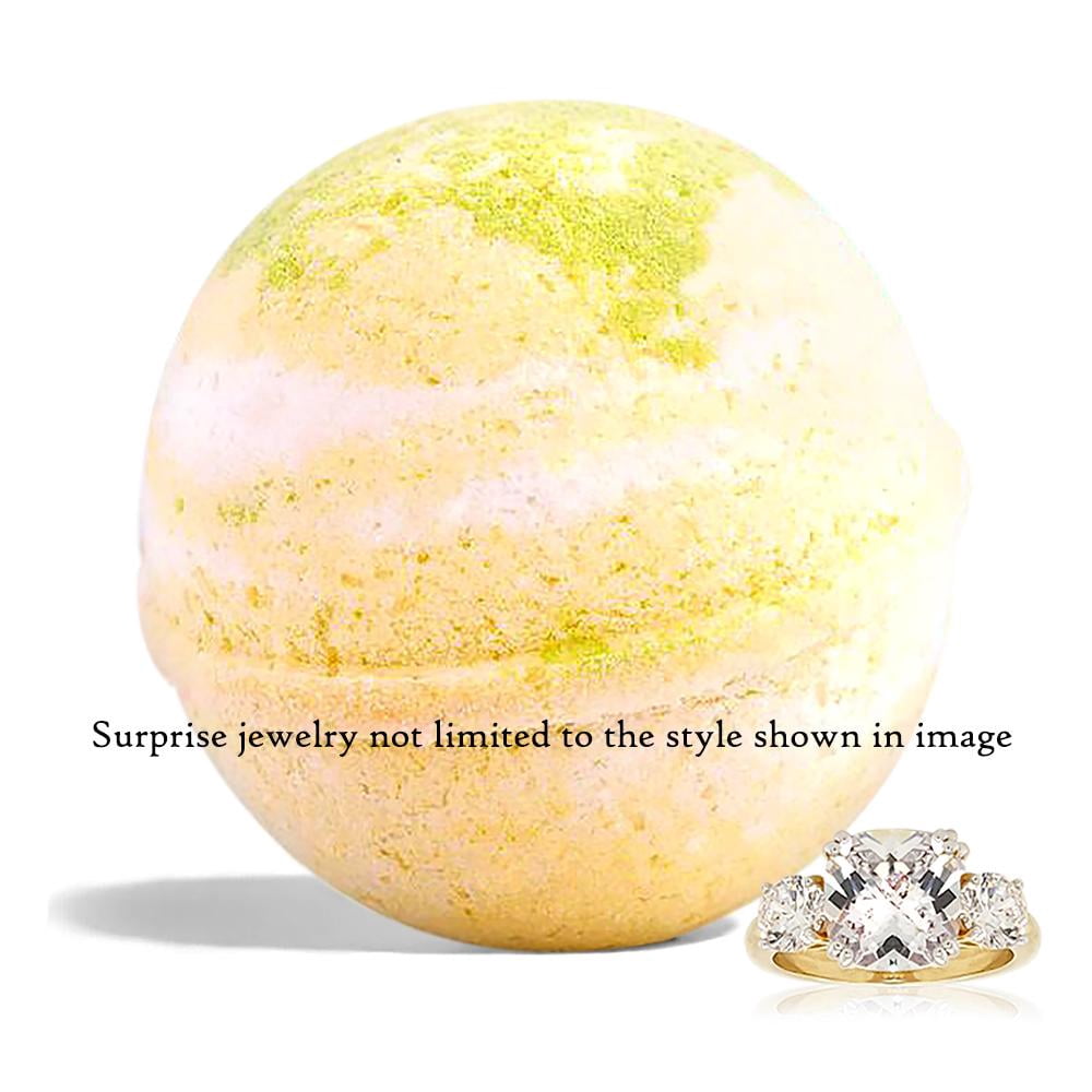 Ivy & Bauble Handmade Sweet Fruit Scent Jewelry Bath Bombs with Surprise Ring |Made in USA |No Paraben No Preservatives No Phosphate| Aroma Therapeutic Moisturizer for Bubble & Spa Bath| 8oz-Size 7