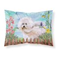 thumbnail image 1 of Carolines Treasures CK1267PILLOWCASE Bichon Frise No.2 Spring Fabric Standard Pillowcase, 1 of 2