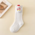 thumbnail image 2 of Baby Kids Christmas Socks Soft Crew Socks With Cartoon Doll Breathable Elastic Walking Socks Clothing Accessory, 2 of 5