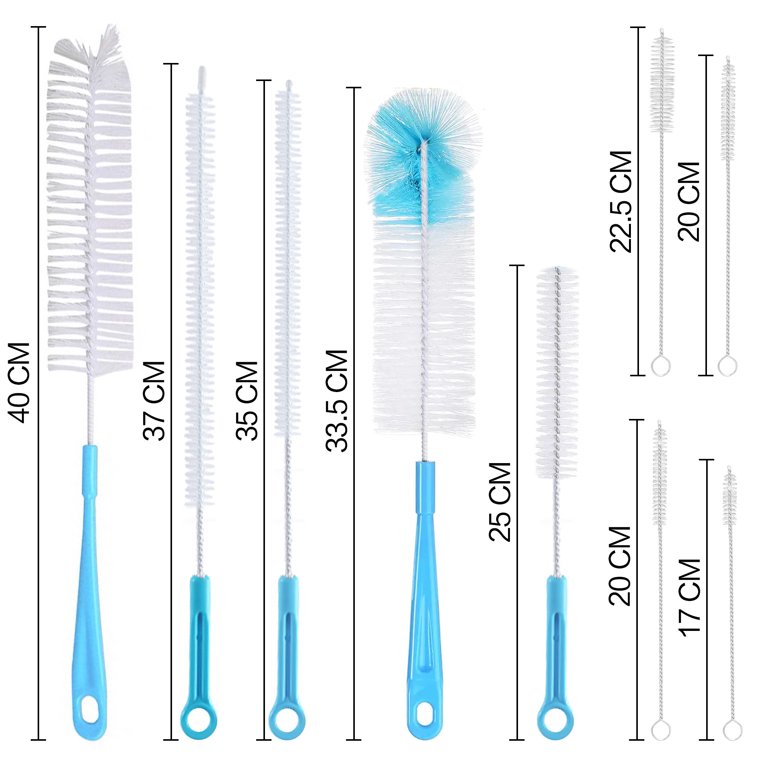 Long Slim Brush For Cleaning Straws, Tea Pot Nozzles, Etc.