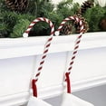 thumbnail image 1 of Haute Decor Candy Cane Stocking Holder (Classic 2-Pack), 1 of 1