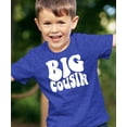thumbnail image 4 of Big Cousin Retro T-Shirts for Toddler & Youth Kids Vintage Royal Shirt 5-6, 4 of 5