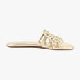 thumbnail image 6 of Steve Madden Lotus Women's Sandals Gold Leather Size 9.5 M, 6 of 8