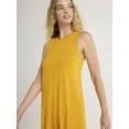 thumbnail image 3 of Time and Tru Women’s Sleeveless Knit Swing Dress, Sizes XS-XXXL, 3 of 4