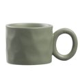 thumbnail image 1 of Taza de cerámica de 360ml, taza de café, tazón de leche de avena, Taza de cerámica grande, taza de desayuno, 1 of 5