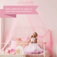 thumbnail image 2 of Yuarrent Sleeping Canopy Girls Poliéster Techo Cama Red Cortina Decoración Brillante Niños Ropa de cama Malla Repelente de insectos y plagas Yuarrent HA003756-00, 2 of 6