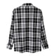 thumbnail image 4 of Camisas De Sport Para Hombre Camisa de manga larga con solapa de hebilla a rayas casual para hombre Blusa superior (Black, L), 4 of 7