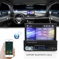 thumbnail image 4 of Autoradio Retráctil Gps Bluetooth Navegación Coche Estéreo Reproductor Mp5 Pantalla Táctil Soporte Manos Libres Llamada Cámara Trasera Pantalla Fm Tarjeta Tf Carga Del Teléfono，7 " Kearding  VI004174-00, 4 of 5