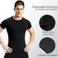thumbnail image 4 of Compression Shirt Men, Elasticity Gym Shirts for Men, Breathable Drying Cool Muscle Shirt, Base Sports Undershirt Tank Tops, 4 of 7