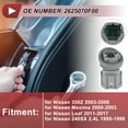 thumbnail image 2 of 1 Pc Conector de Luz de Marcador para Nissan 350Z 03-06 No.2625070F00, 2 of 7