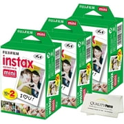 Fujifilm Instax Mini ISO 800 Instant Film, 5.4 x 8.6 cm, 20 Sheets