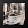 thumbnail image 2 of Blaustein, Alan 12x12 Black Modern Framed Museum Art Print Titled - Cafe in Venezia #1, 2 of 5