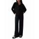thumbnail image 2 of Conjuntos de 2 Piezas para Mujer: Conjuntos Casuales de Salón, Camisas de Larga con Botones y Pantalones de Pierna Negro XL, 2 of 9