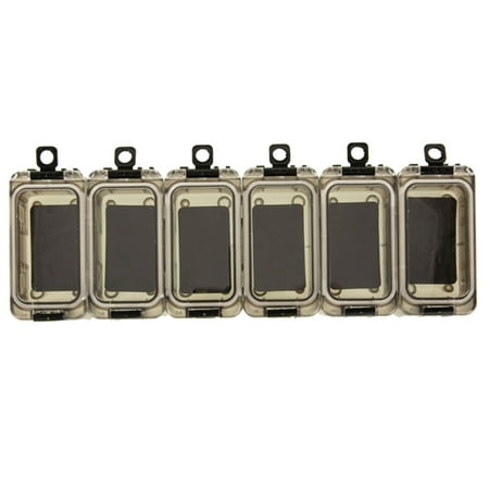 Fishing Tackle Box Adjustable Fishing Lure Case Trays Clear Fishing Lure Bait Accessory Storage Case Container for Boyfriend Man Fisherman