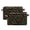 Gold Leopard Pattern, variant on 1-Pack Square Closet Organizers with Handles Open Basket Bins Gold Leopard Pattern Storage Basket for Home Office