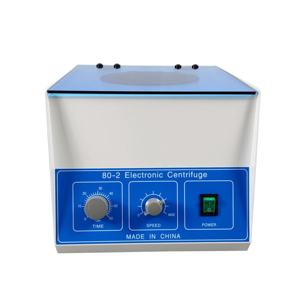 Type 80-2 Electric Benchtop Centrifuge Blue Cover Plate 12-Hole for for Lab Plasma Serum Separation