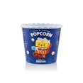 thumbnail image 4 of Modern Style Reusable Plastic Popcorn Box / Popcorn Containers / Popcorn Bowls Set for Movie Theater Night - (BPA Free - BLUE 4 Pack-75 oz), 4 of 4
