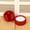 red, variant on 3Pcs Round Velvet Jewelry Box Ring Box for Earring Necklace Bracelet Gift Box-gold-1PCS