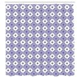 thumbnail image 2 of Ambesonne Delft Shower Curtain, Folk Holland Inspired Motif, 69"Wx70"L, Lavender Blue White, 2 of 4