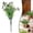White, variant on 1Pc Artificial Eucalyptus Flower Artificial Eucalyptus Butterfly Spray For Living Room,Plastic (I)
