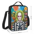 thumbnail image 2 of Beetlejuice Lunch Bag, Reusable Portable Lunch Tote Bag for Work Picnic, Insulated Thermal Lunch Box, Keep Food Fresh, 9.8x7.9x3.1 Inch, 2 of 8