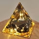 thumbnail image 3 of Pyramid Crystal Naturals Reiki Chakra Generador Adornos Piedra, 3 of 9