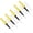 Yellow, variant on Industrial Test Probe Piercing Needle 0.7mm with Protective Sheath for Multimeters & Wire Testing Automotive Accessories 5-Pack (Yellow, 0.7mm / 0.027 inches)