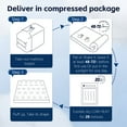 thumbnail image 6 of Ang Qi Mattress Topper Twin Cooling Plush Pillow Top ,Down Alternative with Elastic Band, 6 of 6